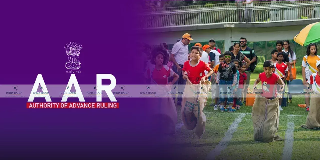 Organising Games/Tournaments When Played For Money Doesn’t Qualify As Supply Of ‘Actionable Claims’, No GST Payable: AAR Organising Games/Tournaments When Played For Money Doesn’t Qualify As Supply Of ‘Actionable Claims’, No GST Payable: AAR