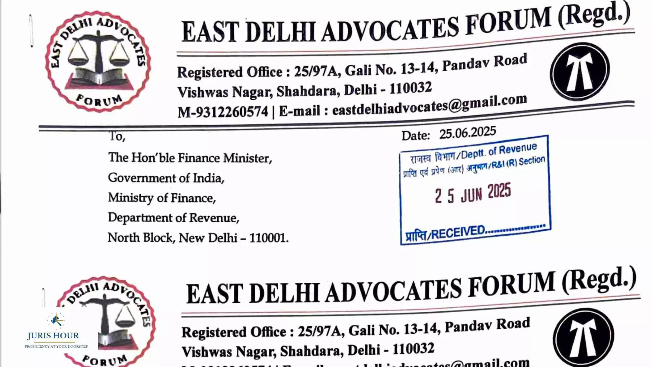 East Delhi Advocates Forum Seeks One-Time Amnesty for Filing Delayed GST Appeals from FY 2017-18 to 2020-21 East Delhi Advocates Forum Seeks One-Time Amnesty for Filing Delayed GST Appeals from FY 2017-18 to 2020-21