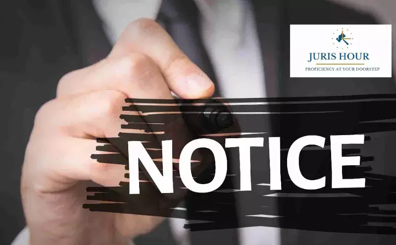 IMPORTANCE OF SCRUTINY NOTICES IN APPROPRIATE FORMAT IMPORTANCE OF SCRUTINY NOTICES IN APPROPRIATE FORMAT