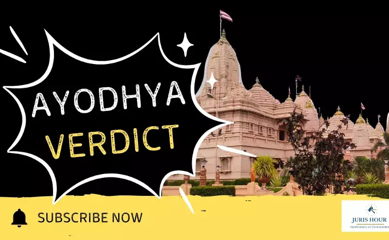 Ram Mandir Verdict Ram Mandir Verdict
