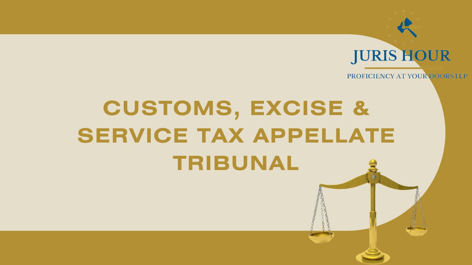 Customs, Excise & Service Tax Appellate Tribunal Customs, Excise & Service Tax Appellate Tribunal
