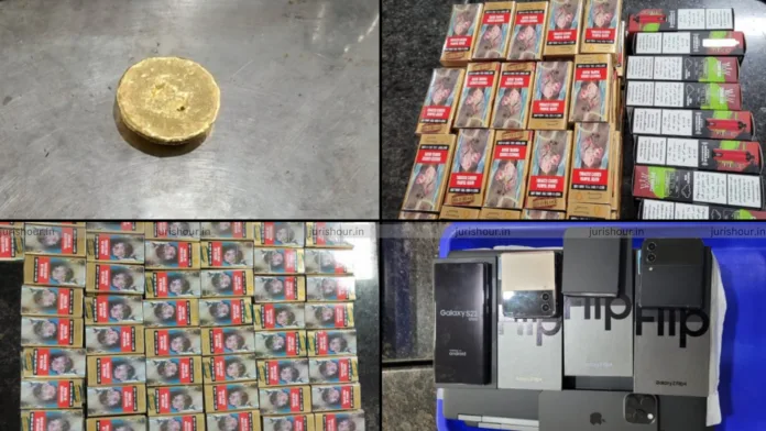 Customs TVM Zone Stopped 5 Gold Smuggling Attempts