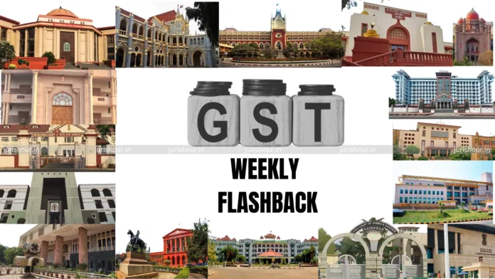GST Weekly Flashback