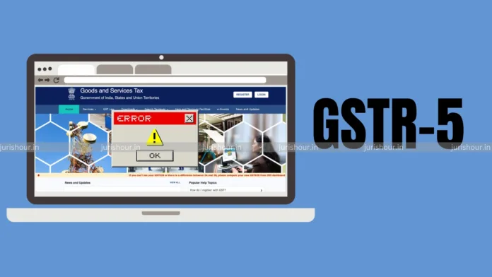 CBIC Extends GSTR-5 Due Date To 15th January 2025