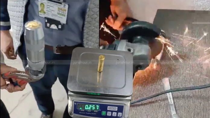 257 Grams Gold Found Inside Screwdriver - Smuggling Attempt Foiled at IGI Airport Under The Leadership Of Vishal Pal Singh