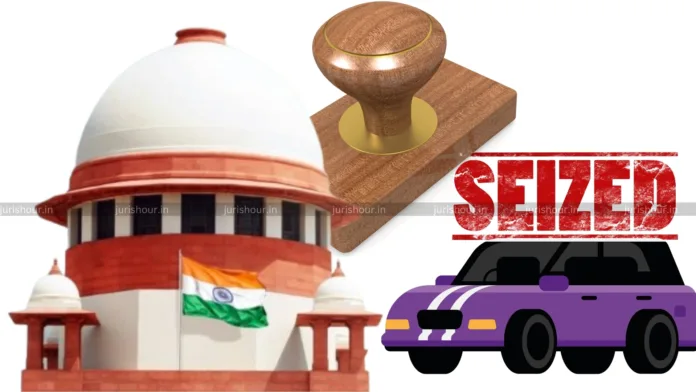 Interim Release of vehicle / conveyance seized under the NDPS Act, 1985 – Divergence of views continues