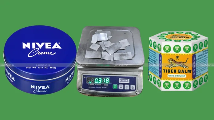 Gold Smuggling Inside Nivea Cream And Tiger Balm Bottles At IGI Airport Under The Leadership Of Vishal Pal Singh