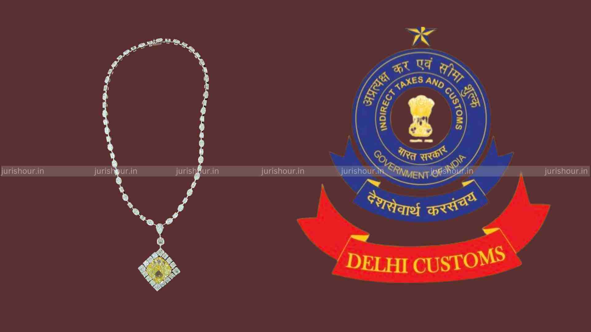 Delhi Customs Arrests Man For Smuggling Diamond Necklace Worth Rs 6.08 Crores At IGI Airport Delhi Customs Arrests Man For Smuggling Diamond Necklace Worth Rs 6.08 Crores At IGI Airport