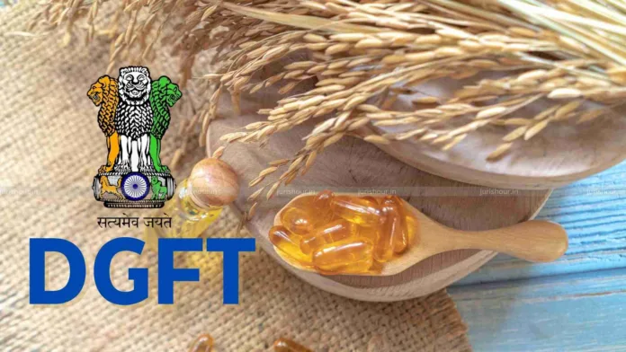 Export of De-Oiled Rice Bran Is ‘Prohibited’ Upto 30th September 2025: DGFT