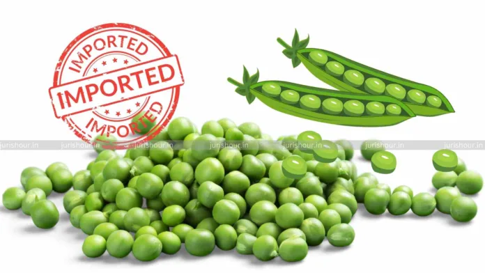Green Peas Misdeclaration