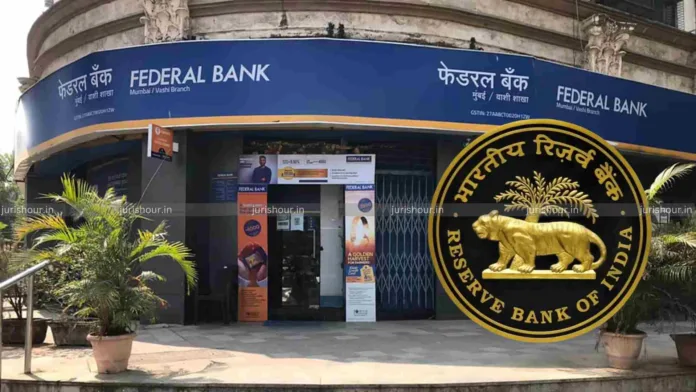 RBI Imposes Monetary Penalty On Federal Bank Limited