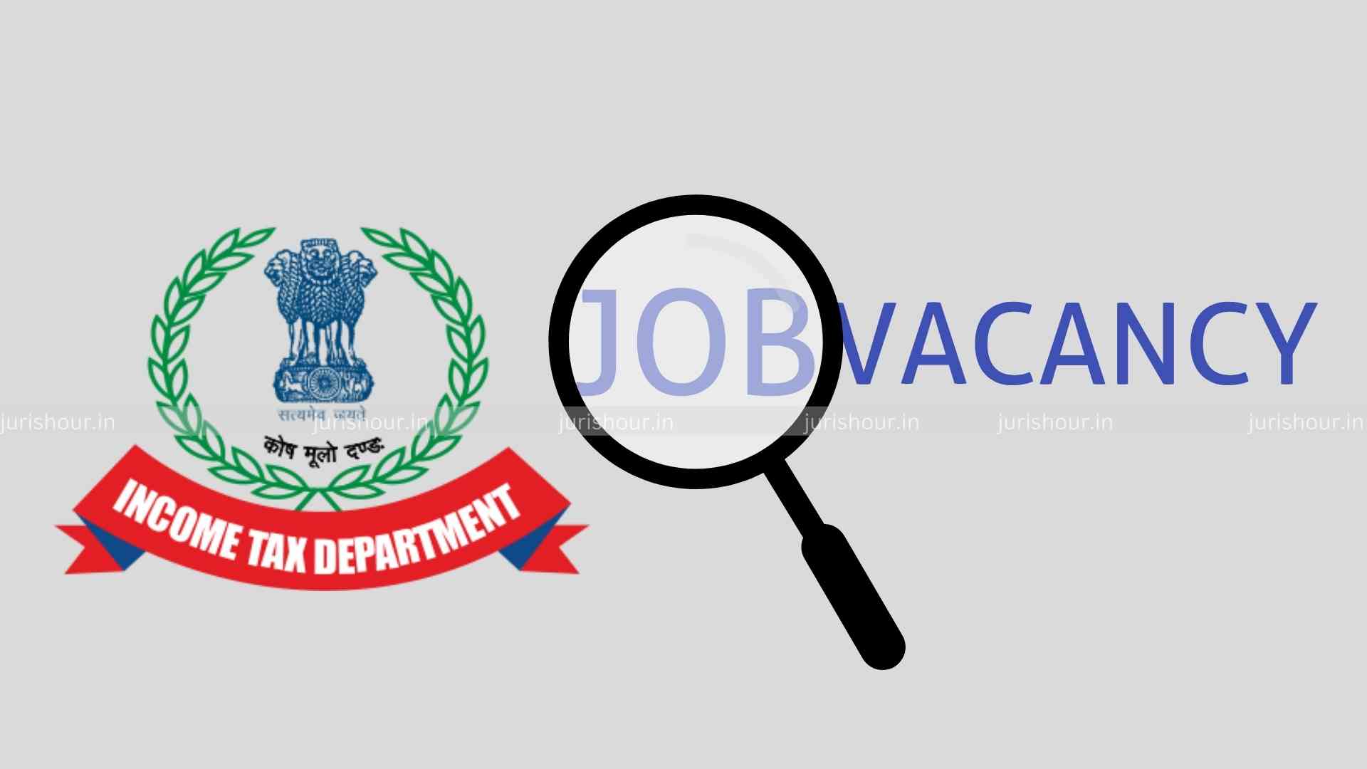 JOB VACANCY | Gujarat Income Tax Dept. Invites Advocates For Post Of Special Public Prosecutors JOB VACANCY | Gujarat Income Tax Dept. Invites Advocates For Post Of Special Public Prosecutors