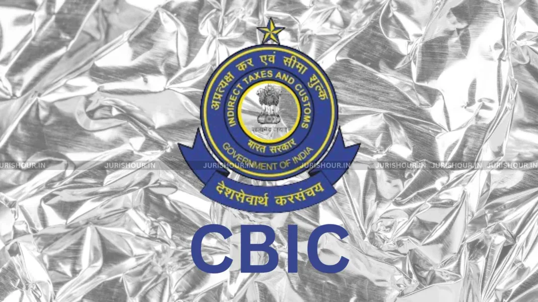 CBIC (21) CBIC Imposes Provisional Anti-Dumping Duty on Aluminium Foil Imports from China