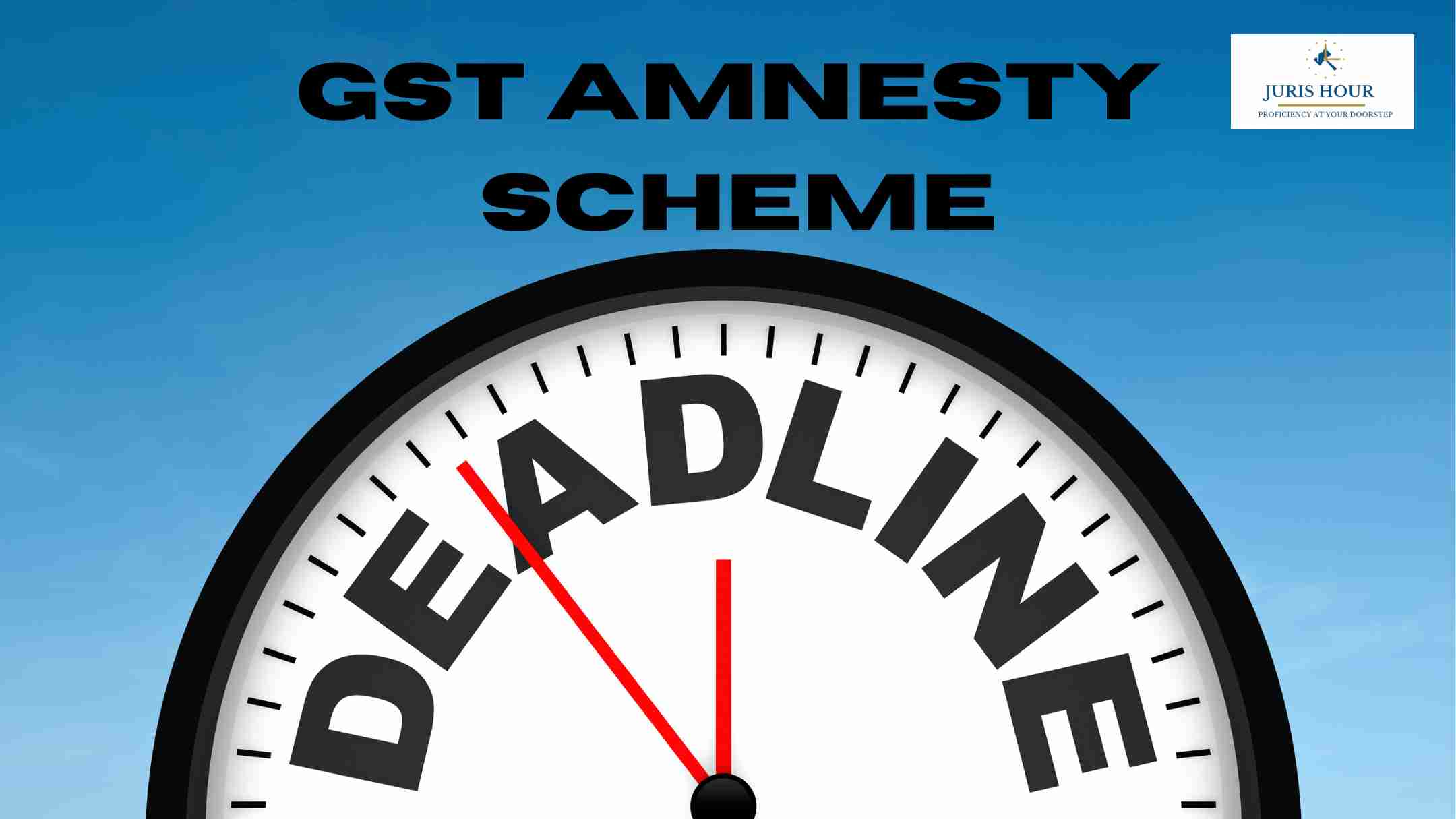 GST Amnesty Scheme: Deadline Approaches for Waiver on Penalty & Interest GST Amnesty Scheme: Deadline Approaches for Waiver on Penalty & Interest
