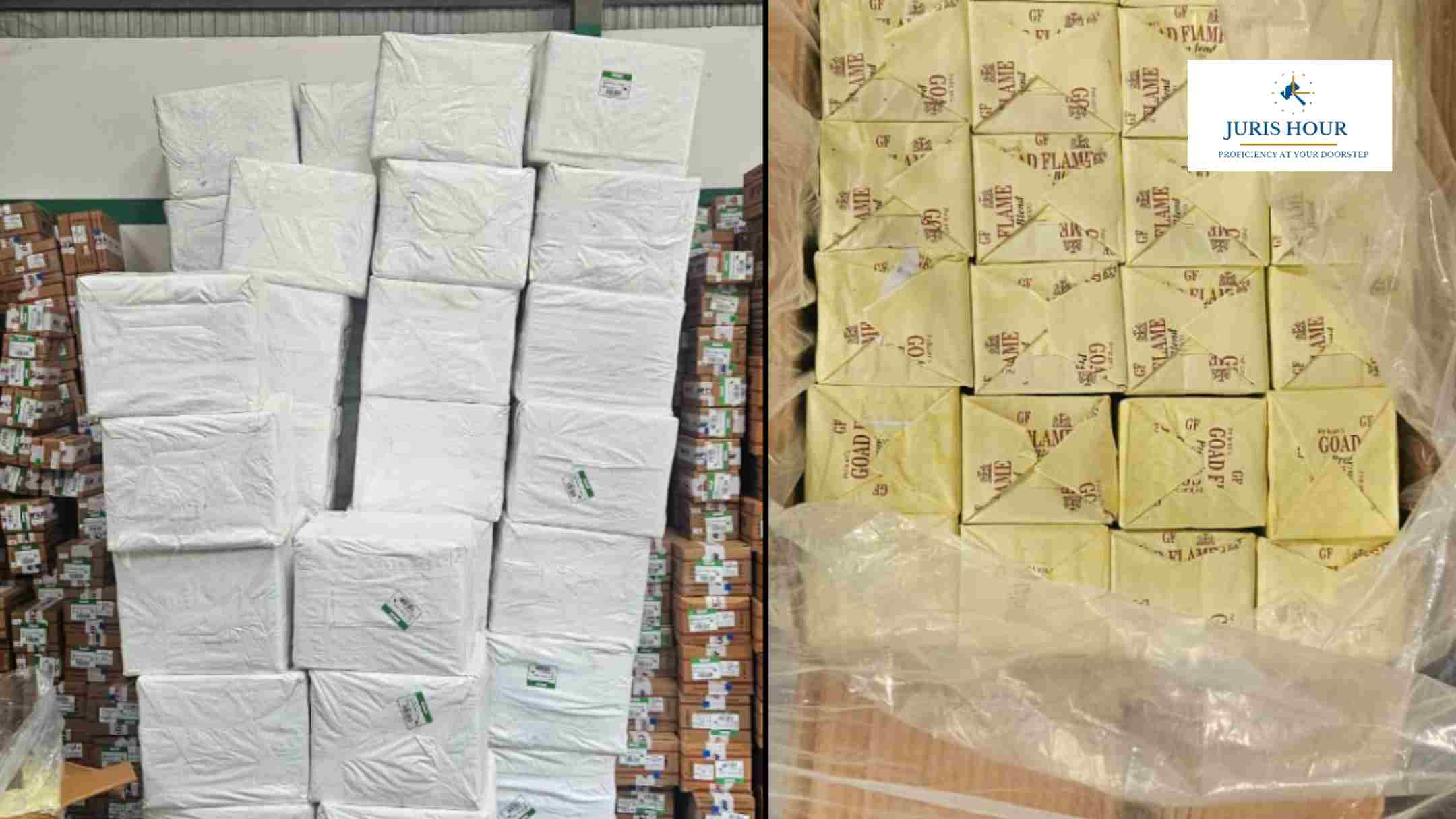CPD Calicut Recovers 6 Lakh Sticks of ‘Goad Flame’ Cigarettes Suspected to be of Foreign Origin CPD Calicut Recovers 6 Lakh Sticks of ‘Goad Flame’ Cigarettes Suspected to be of Foreign Origin