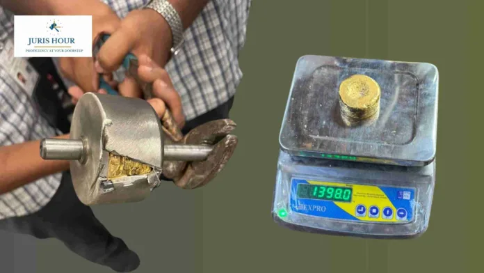 Gold Worth Rs. 1.22 Crore Seized At Trichy Airport
