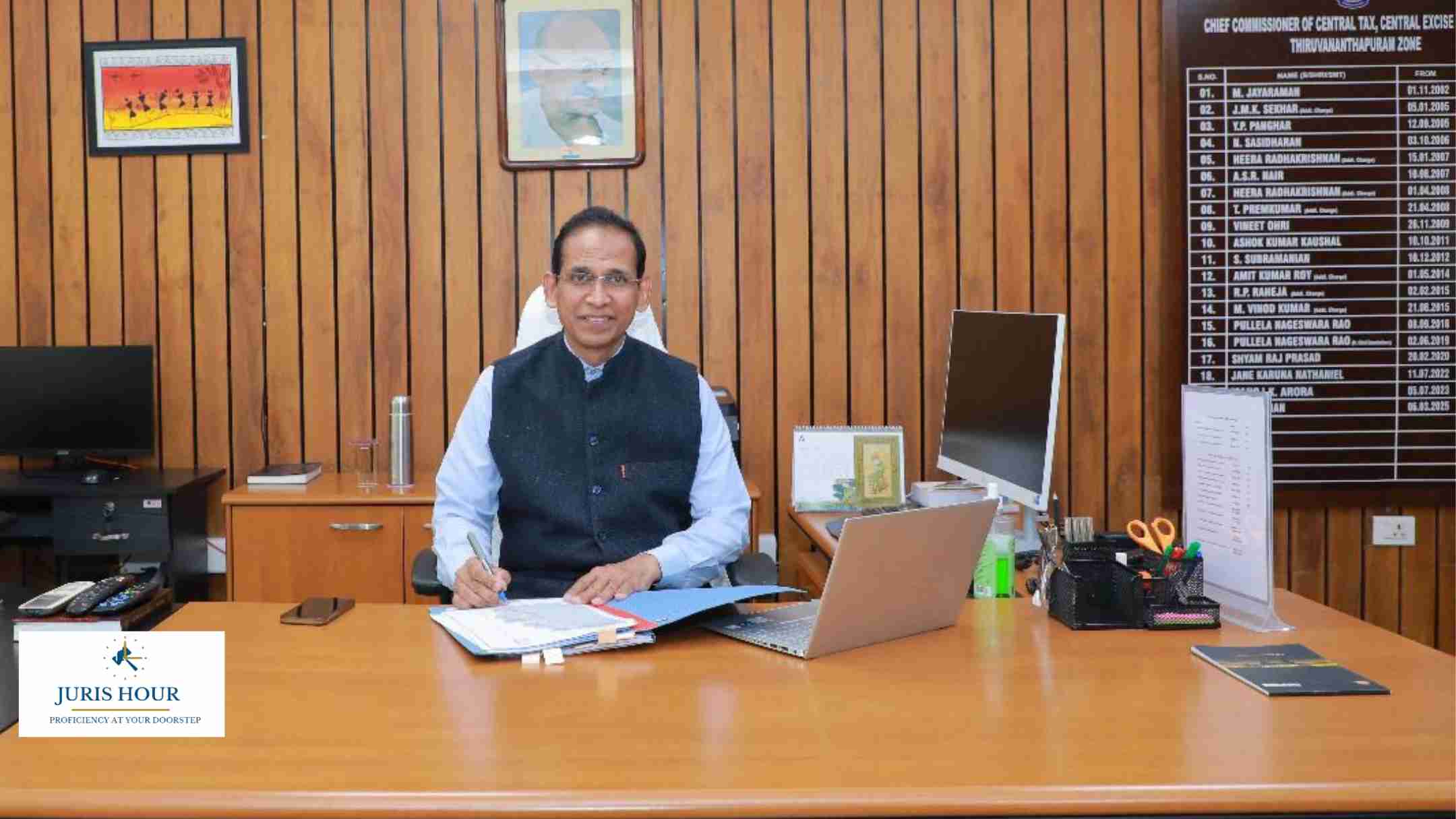 IRS Khader Rahman Assumes Charge as Chief Commissioner of Central Tax, Central Excise & Customs IRS Khader Rahman Assumes Charge as Chief Commissioner of Central Tax, Central Excise & Customs