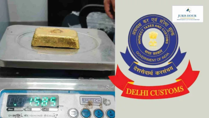 Gold Worth Rs. 1.3 Crore Seized at IGI Airport; Passenger Hid Smuggled Gold in Underwear