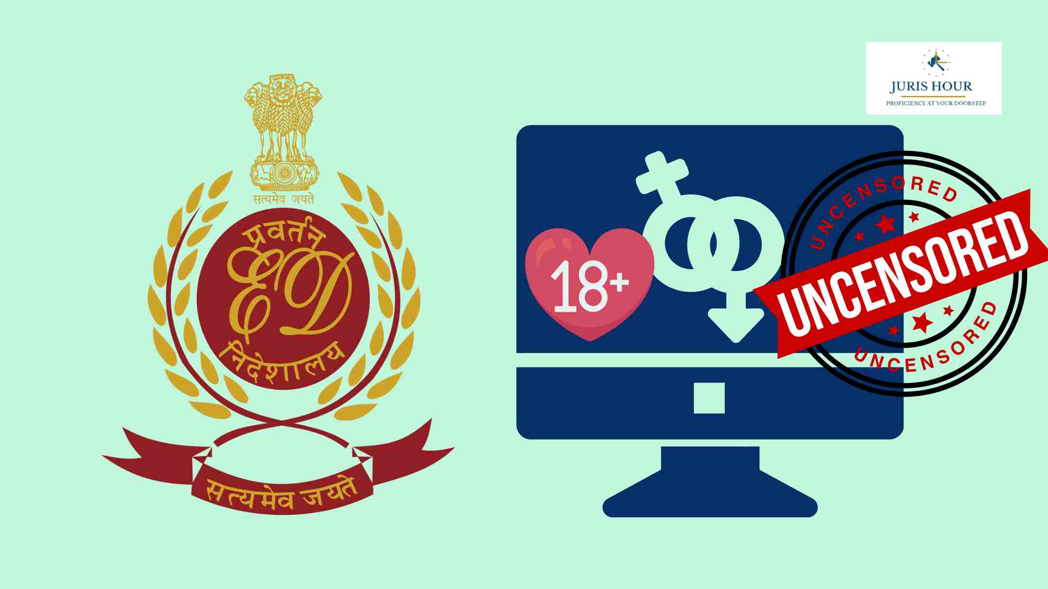 ED Exposes Large-Scale Pornography Ring in Noida; International Links Unearthed ED Exposes Large-Scale Pornography Ring in Noida; International Links Unearthed