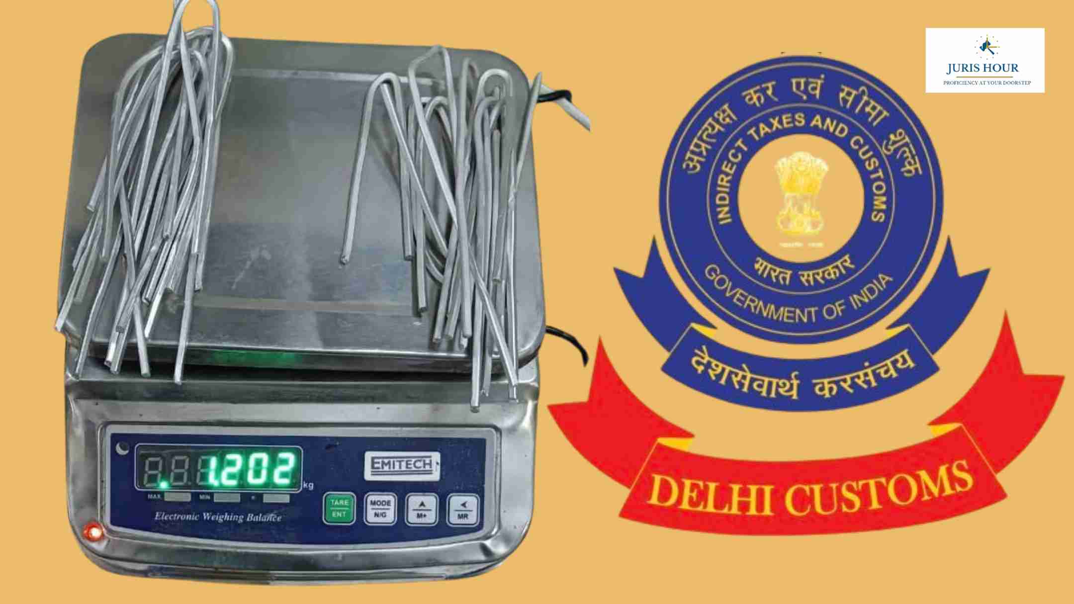 1.2 kg Gold Smuggling Foiled at IGI Airport 1.2 kg Gold Smuggling Foiled at IGI Airport