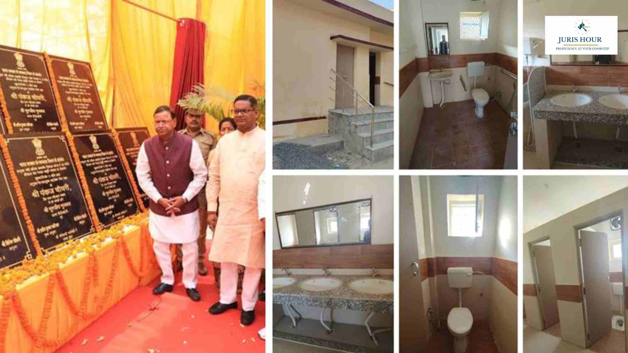 Union Minister Pankaj Chaudhary Inaugurates 16 Toilets and Drinking Water Facilities Under Lucknow CGST Zone in Varanasi Union Minister Pankaj Chaudhary Inaugurates 16 Toilets and Drinking Water Facilities Under Lucknow CGST Zone in Varanasi
