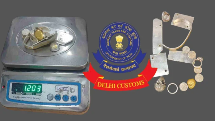 Iraqi Passenger Caught Smuggling Over 1.2 Kg Gold at IGI Airport
