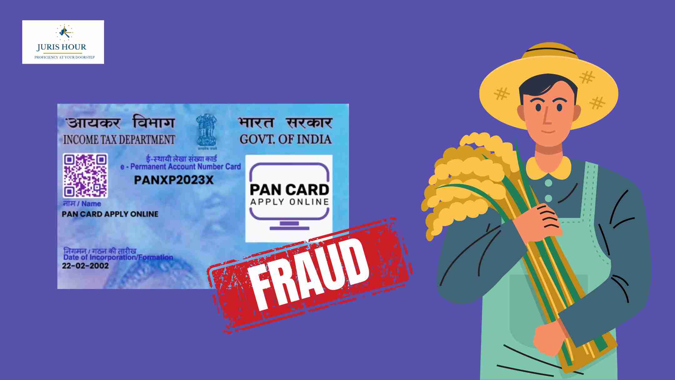 PAN Card Fraud in UP: Poor Farmer Slapped With Rs. 30 Crore Income Tax Notice PAN Card Fraud in UP: Poor Farmer Slapped With Rs. 30 Crore Income Tax Notice