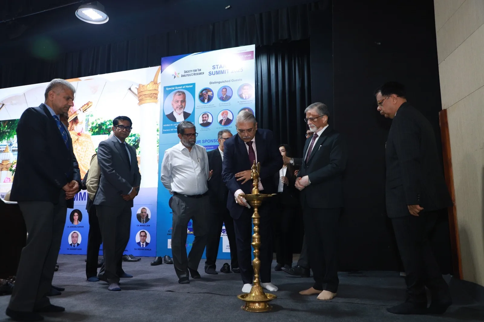 lighting of the lamp ceremony