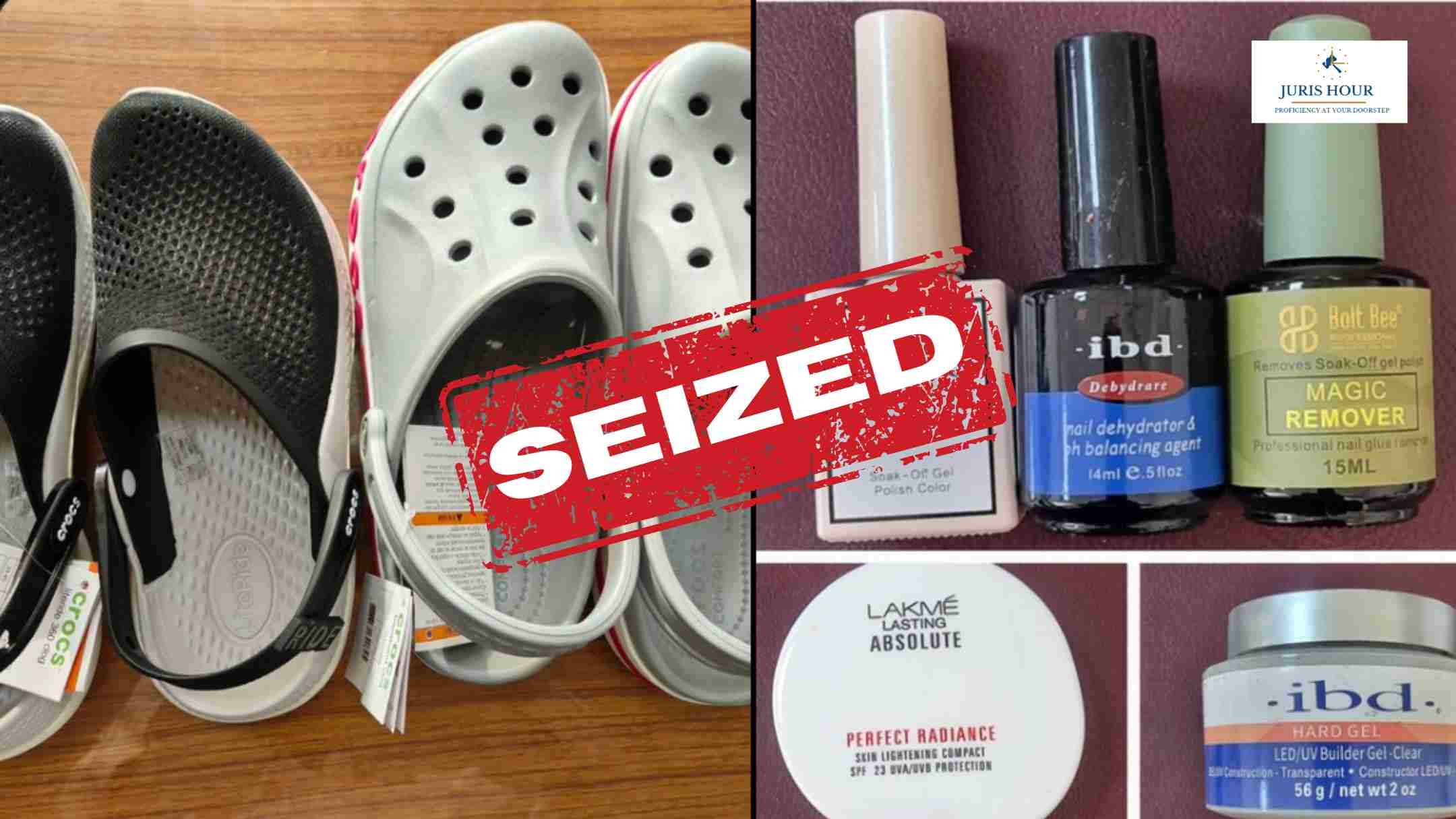 SIIB-Chennai Seizes Branded Footwear and Cosmetics Worth Rs. 5.9 Crore in IPR and Drug Law Violation SIIB-Chennai Seizes Branded Footwear and Cosmetics Worth Rs. 5.9 Crore in IPR and Drug Law Violation