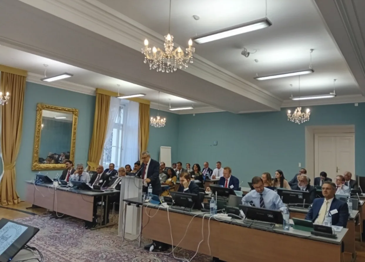 Counsel for the Islamic Republic of Pakistan, Sir Daniel Bethlehem KC, addressing the Neutral Expert at the Second Meeting in September 2023