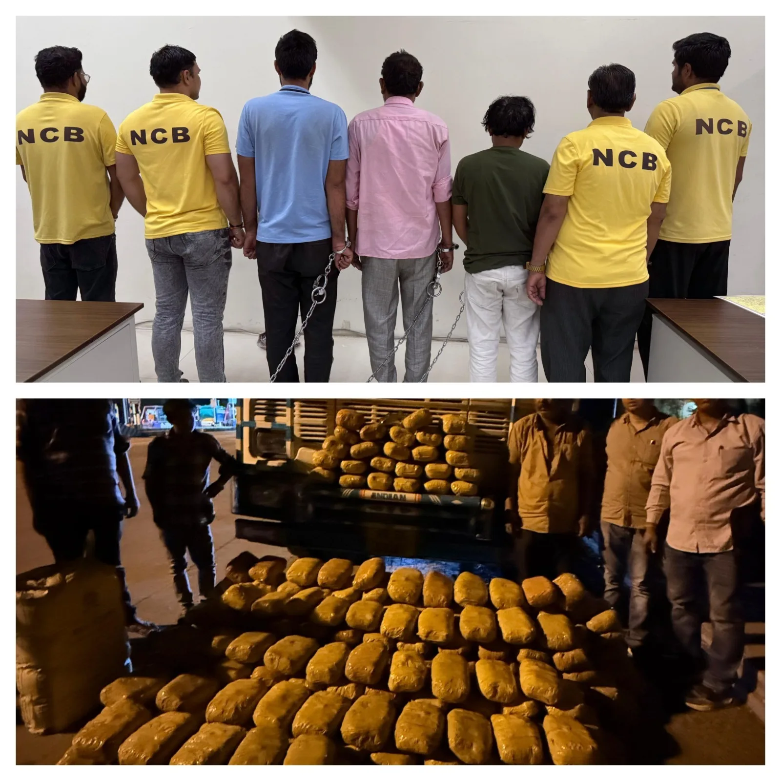 NCB Seizes 300 Kg Ganja Worth ₹1.48 Crore in Massive Interstate Drug Bust in Rajasthan