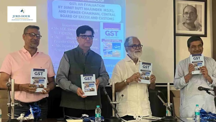 Former CBEC Chairman Sumit Dutt Majumder Launches Fifth Book on GST in Delhi: “GST After About Eight Years – An Evaluation”