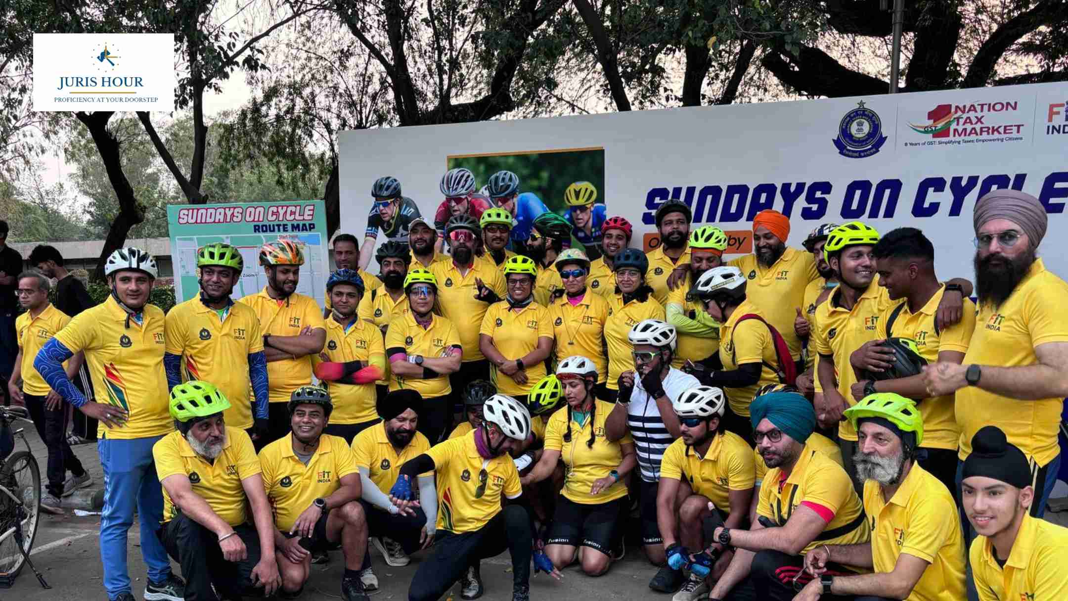 LIVE : ‘Fit India Sundays on Cycle’ Marathon Organised Under the Leadership of Delhi GST Principal Director General, CP Goyal LIVE : ‘Fit India Sundays on Cycle’ Marathon Organised Under the Leadership of Delhi GST Principal Director General, CP Goyal