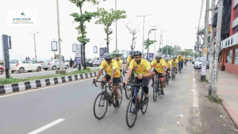 Cycle Rallies Kick Off 8th GST Day Celebrations with the Slogan: “With ...