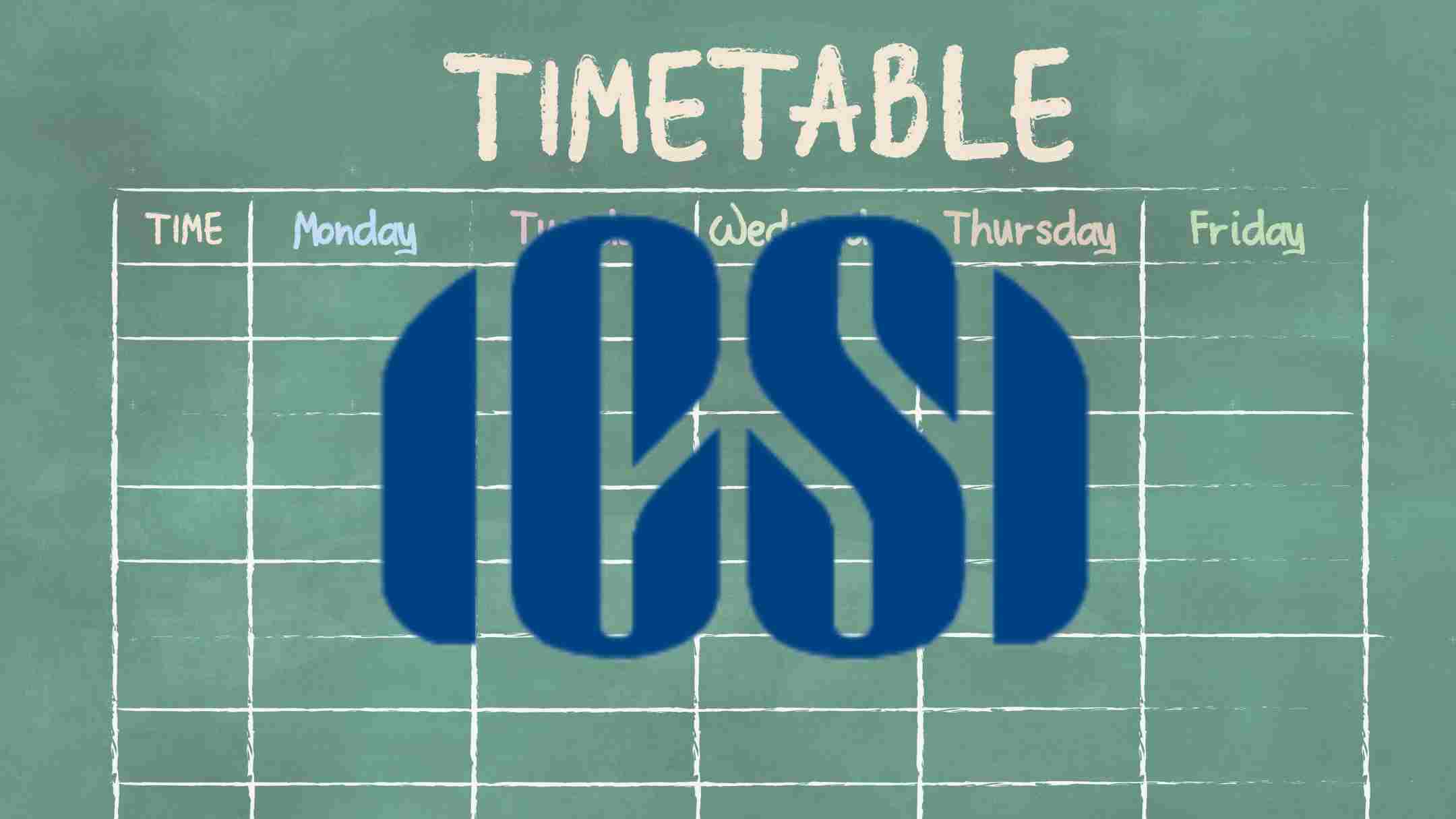 ICSI Releases Time Table for June 2025 CS Examinations ICSI Releases Time Table for June 2025 CS Examinations