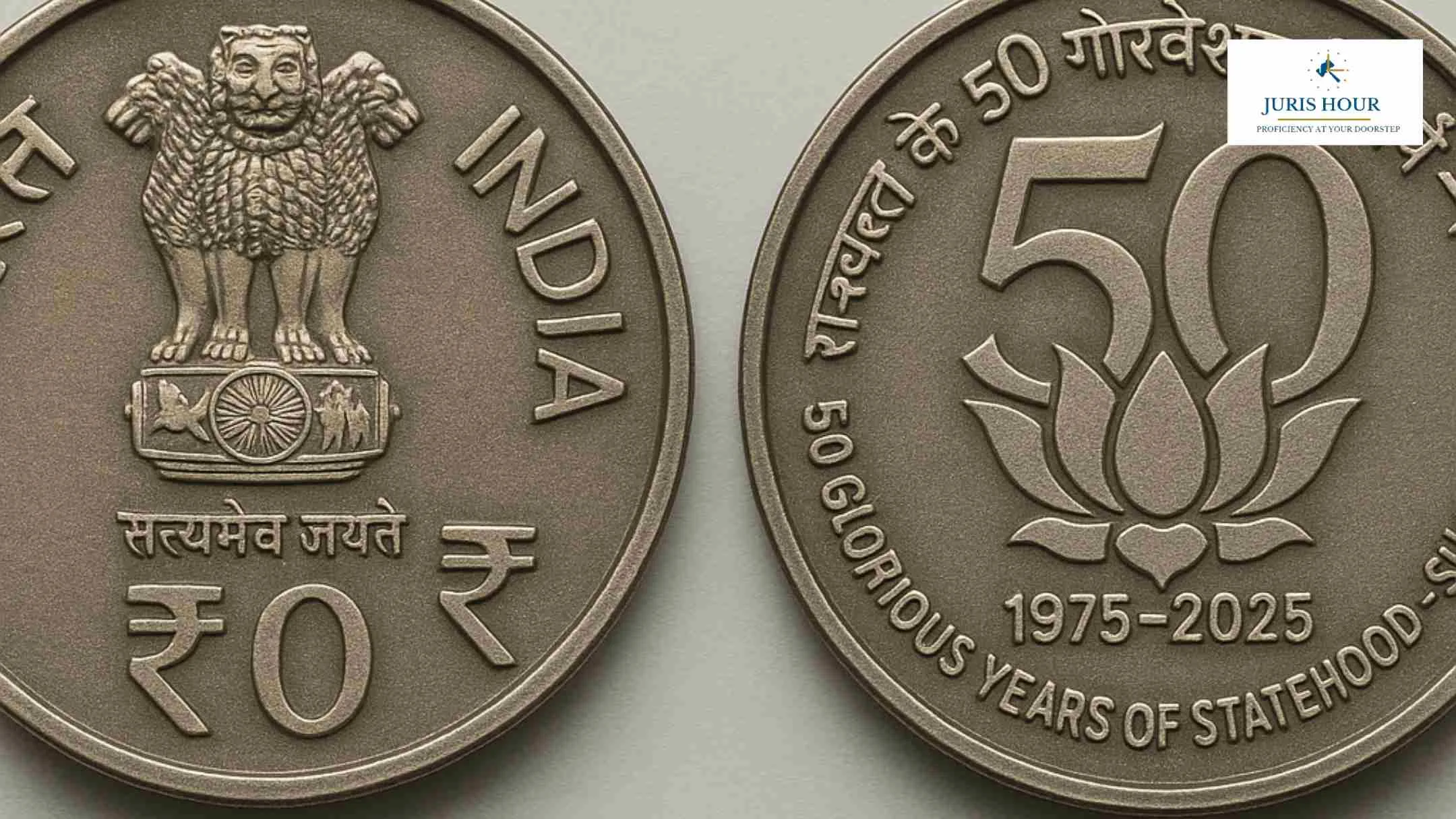 India Issues Rs. 50 Commemorative Coin Celebrating 50 Glorious Years of Sikkim's Statehood