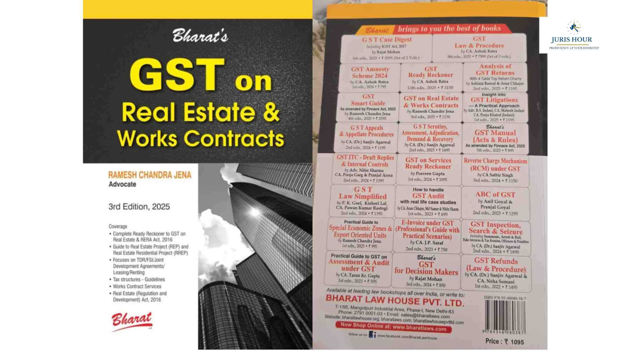 Book Review: Bharats GST on Real Estate & Works Contracts (3rd Edition, 2025) by Ramesh Chandra Jena Book Review: Bharats GST on Real Estate & Works Contracts (3rd Edition, 2025) by Ramesh Chandra Jena