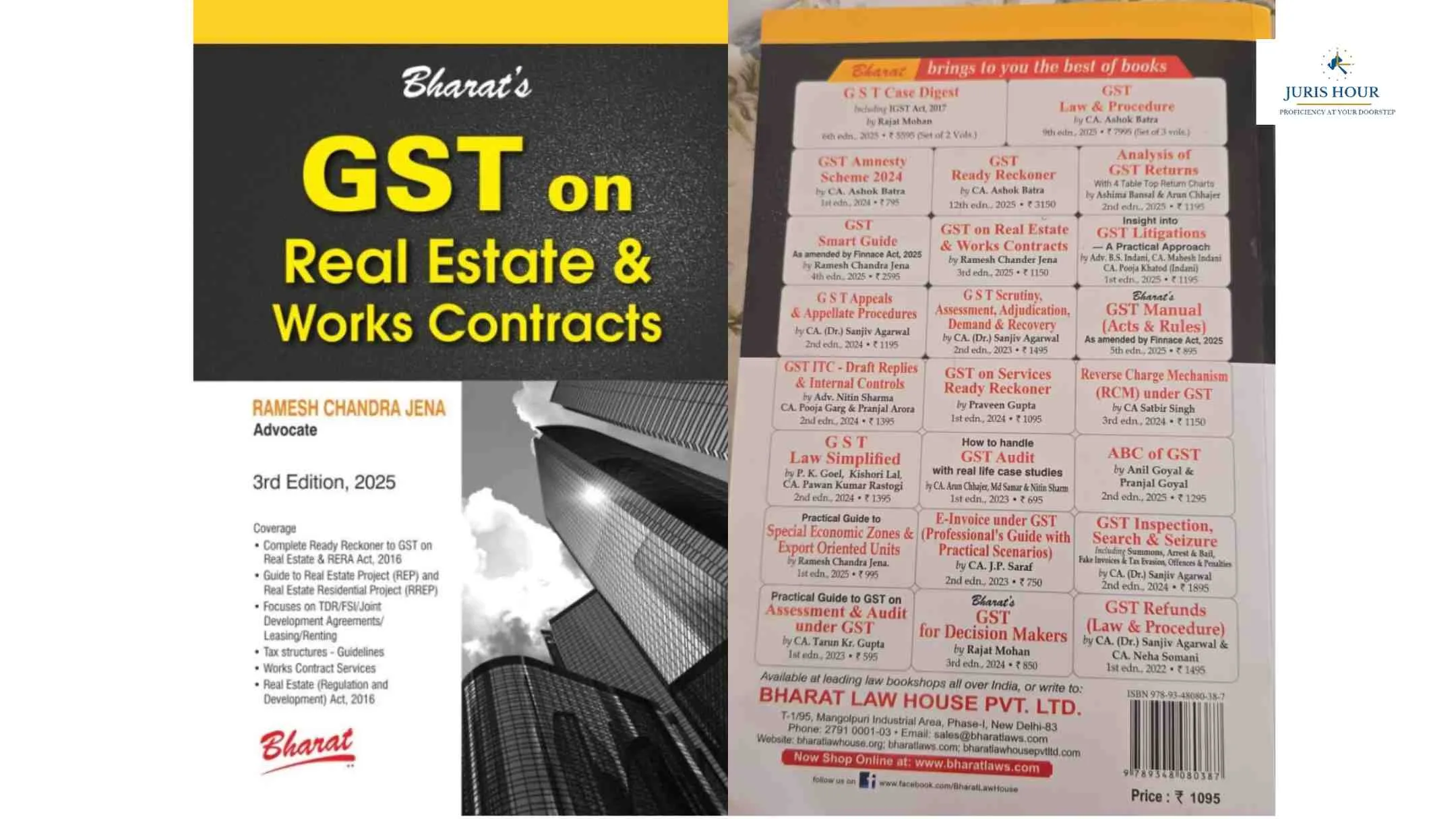 Book Review: Bharat's "GST on Real Estate & Works Contracts" (3rd Edition, 2025) by Ramesh Chandra Jena