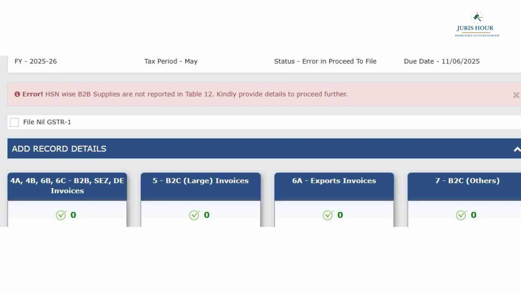 GSTR-1 Filing Glitches Trigger Professional Outcry; CBIC Clarifies HSN Code Requirements