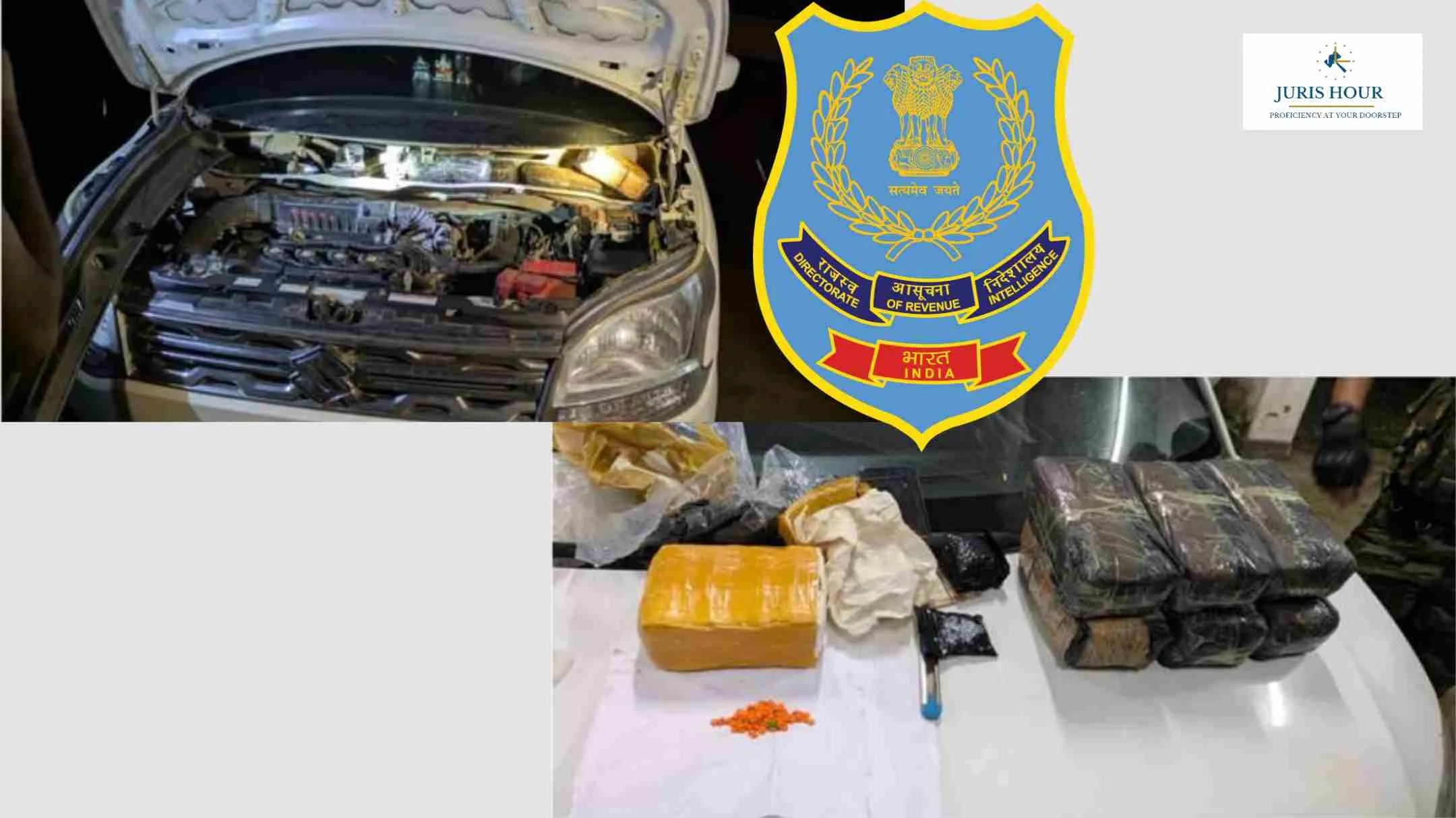 DRI Seizes 7 Kg Methamphetamine Tablets Hidden In Wagon-R