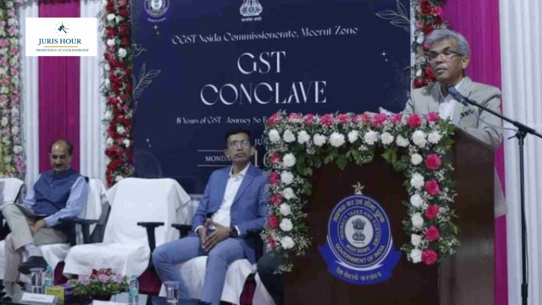 GST Conclave on “8 Years of GST – Journey So Far and Challenges Ahead” Held in Noida GST Conclave on “8 Years of GST – Journey So Far and Challenges Ahead” Held in Noida