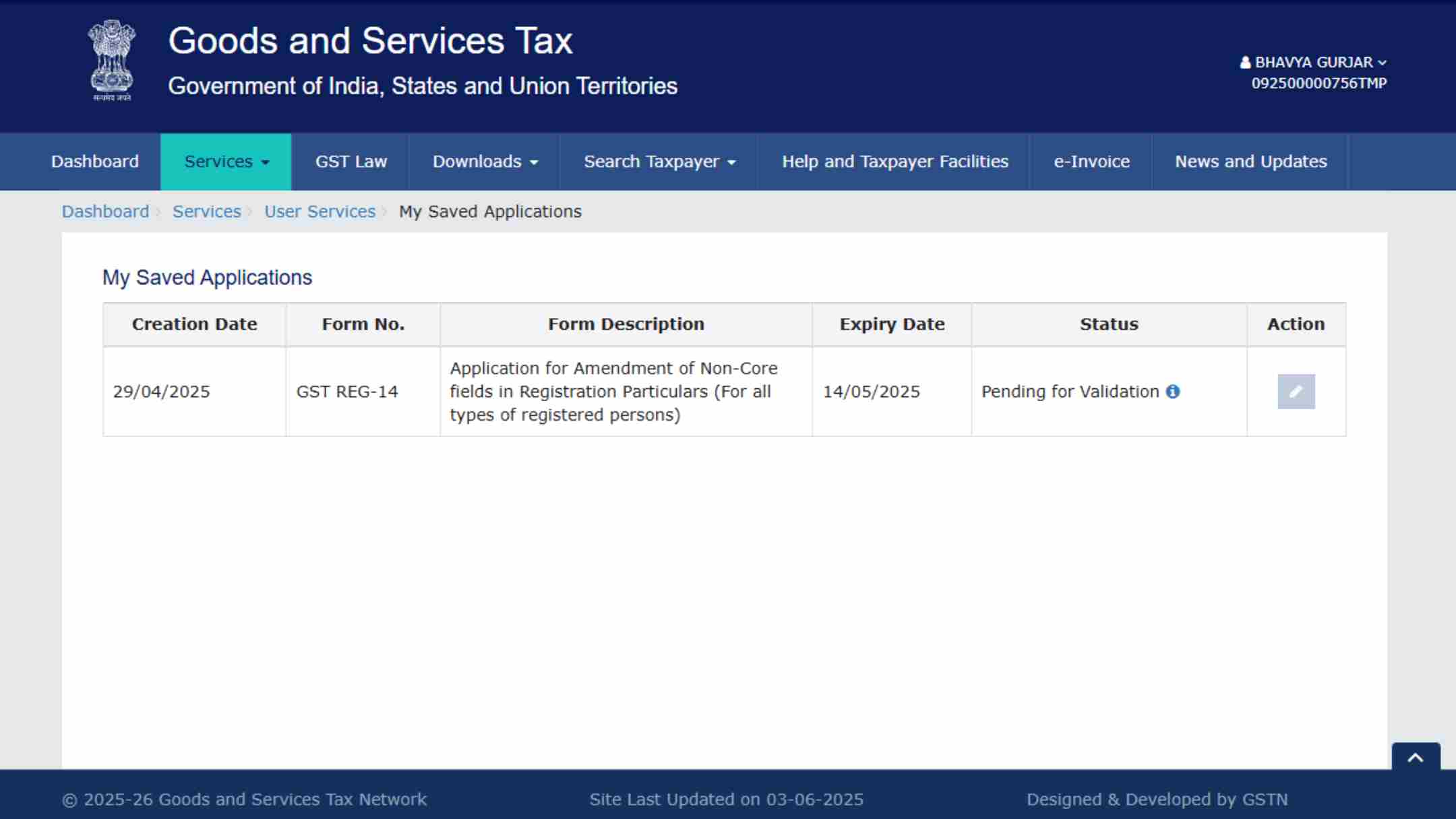 GST Amendment Application Stuck for Over 50 Days, Taxpayer Seeks Help GST Amendment Application Stuck for Over 50 Days, Taxpayer Seeks Help