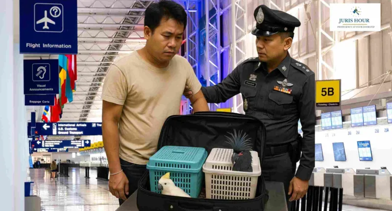Rare Exotic Birds Rescued
