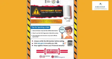 FinMin Issues Warning Against Fake GST Violation Notices