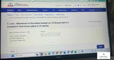 HRA Exemption Option Disabled in ITR-2: Taxpayers Raise Alarm on Income Tax Portal Glitch