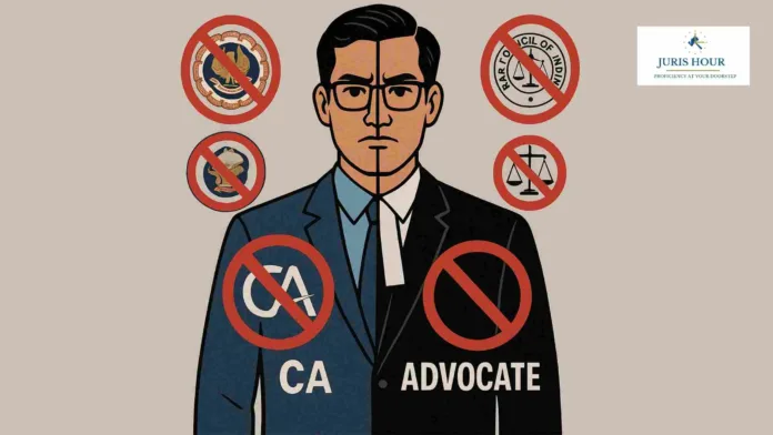 Can you Enrol As An Advocate And hold CA’s Certificate of Practice simultaneously?