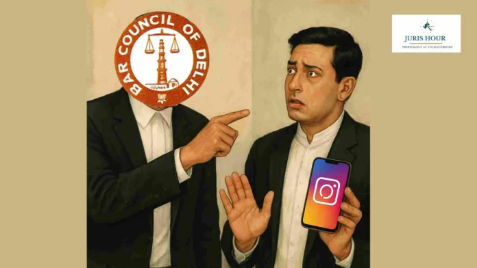 Delhi Bar Council Warns 'Reel Lawyers' and Legal Influencers for Online Advertising