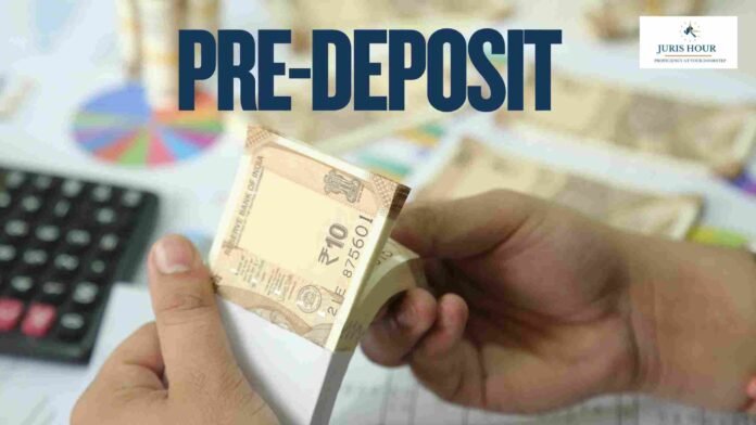 Pre-deposit On Penalty Only In Appeal Notified w.e.f. 01.10.2025