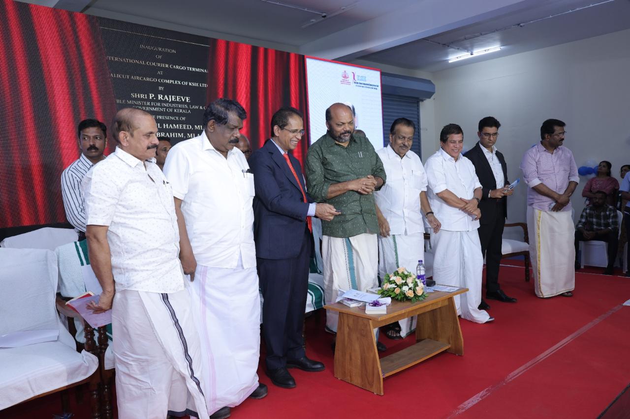 International Courier Cargo Terminals Inaugurated