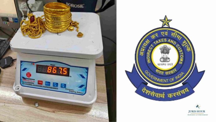 Customs at IGI Airport Seize Smuggled Gold Jewellery Worth ₹95 Lakh; Passenger Arrested